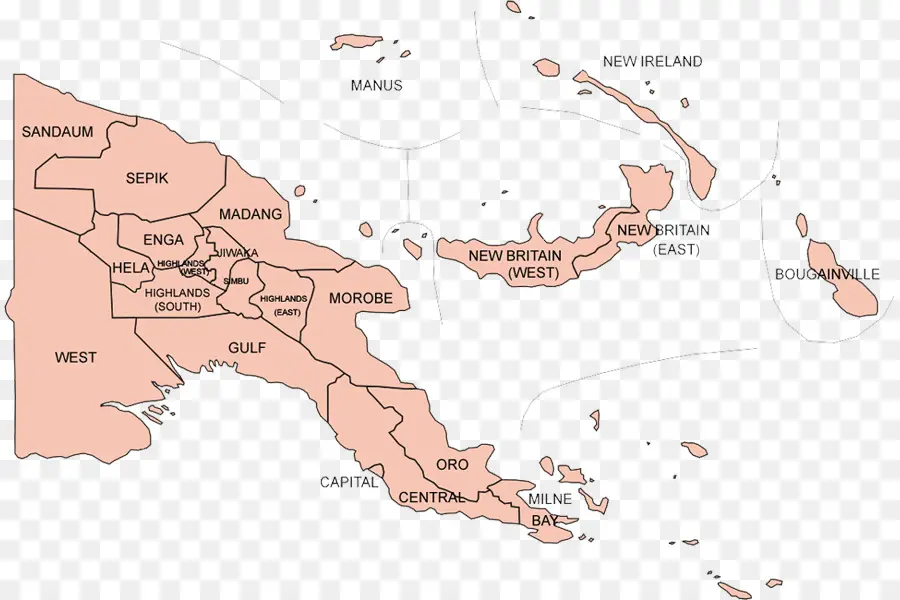 Jiwaka Província，Hela Província PNG