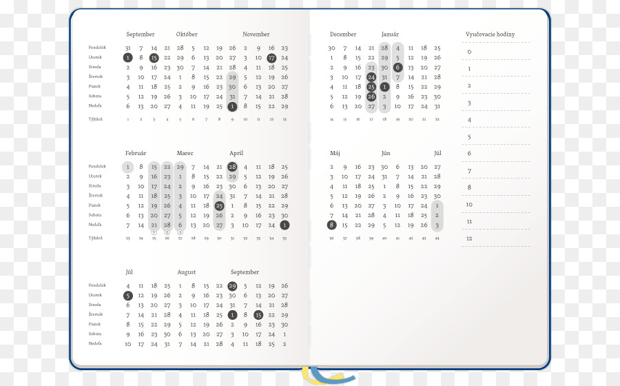Calendário，Ano PNG