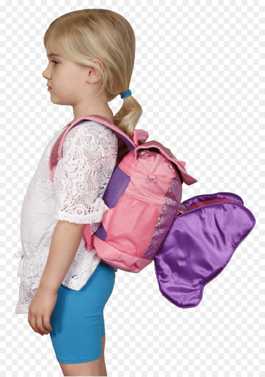 Criança，Mochila PNG