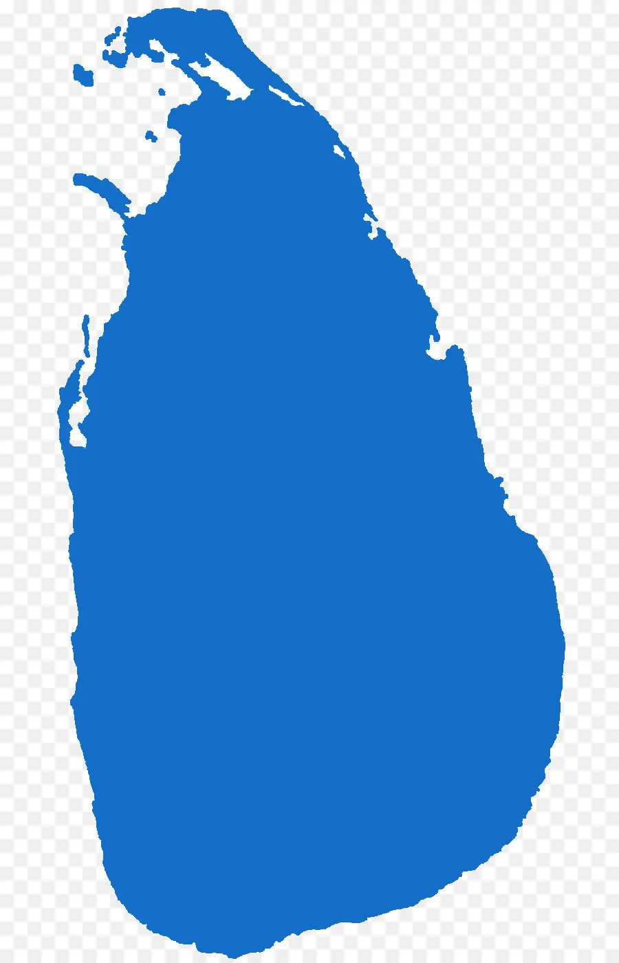 Sri Lanka，Mapa PNG