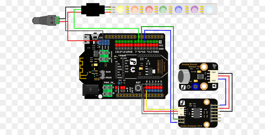 Placa De Circuito，Fios PNG