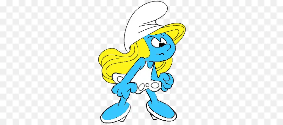 Smurfette，Preto Smurfs PNG