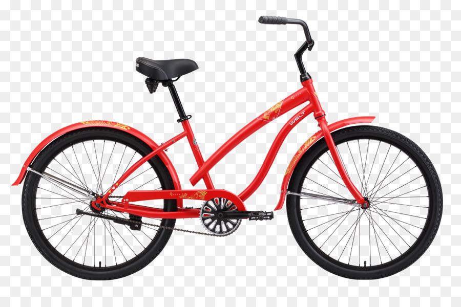 Bicicleta Vermelha，Bicicleta PNG