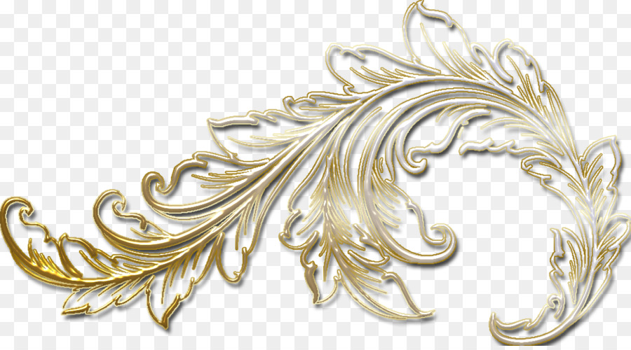 Ornamento Dourado，Ornamento PNG