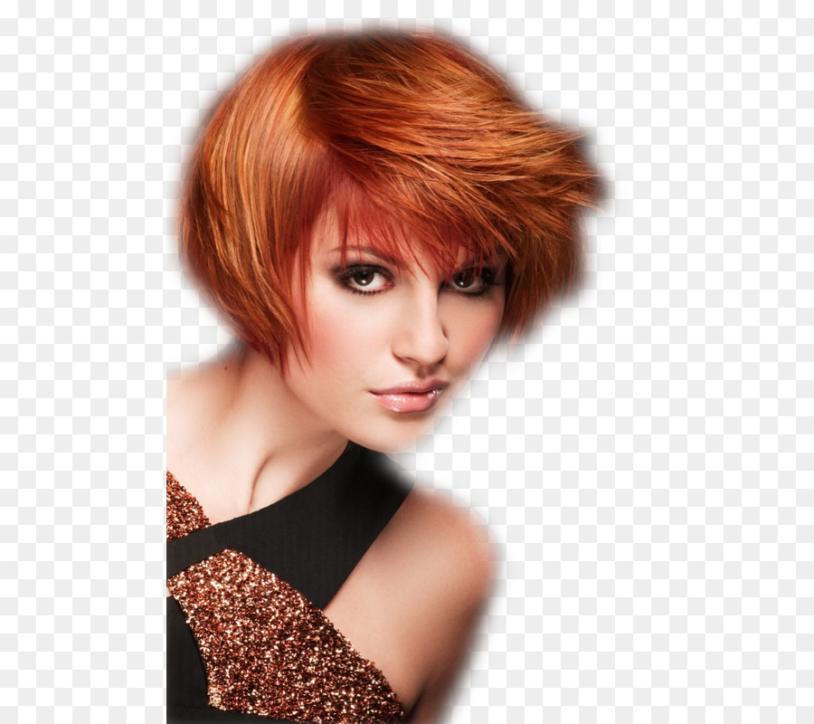 Cabelo Vermelho，Cabelo Humano Cor PNG