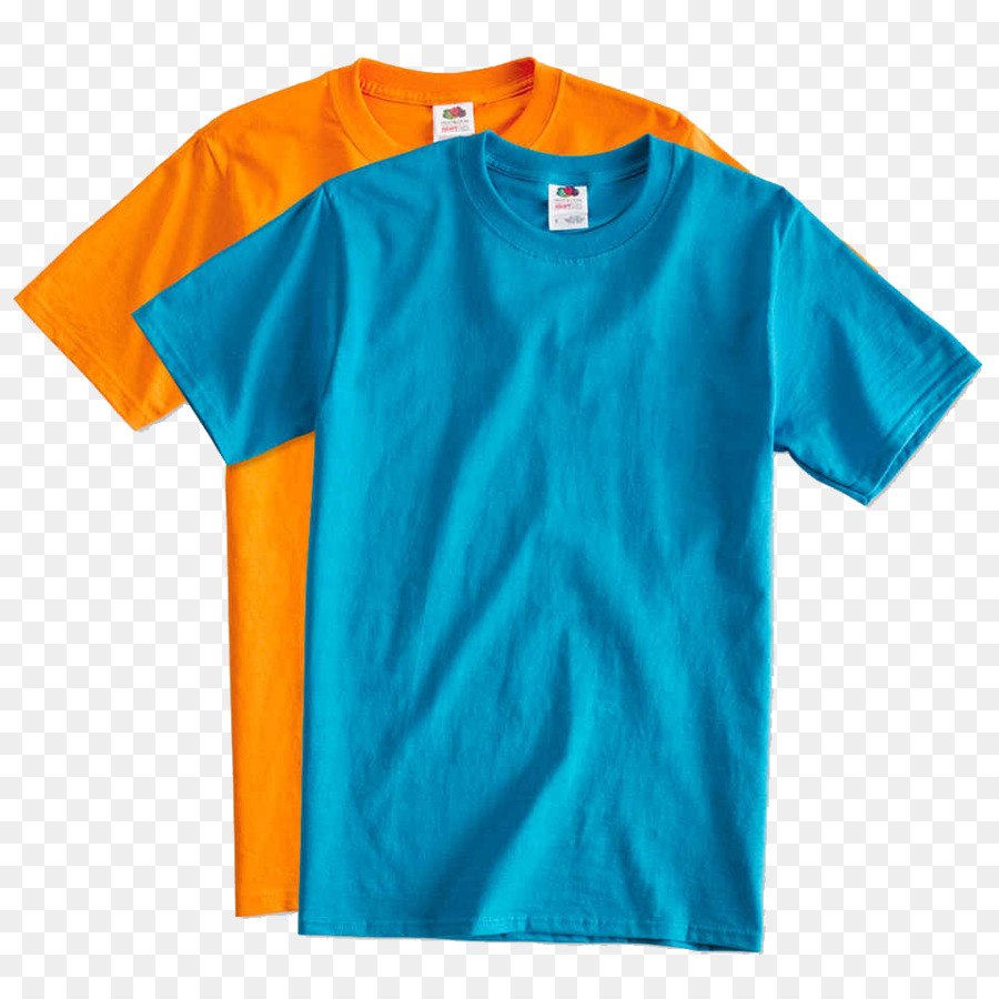 Camiseta Azul，Vestuário PNG