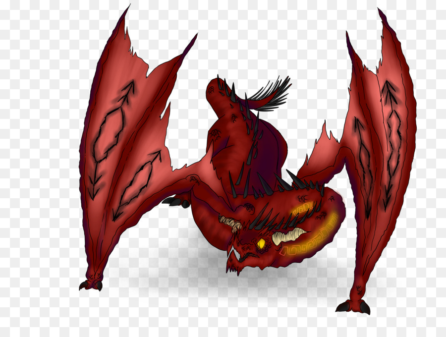 Dragão Vermelho，Asas PNG