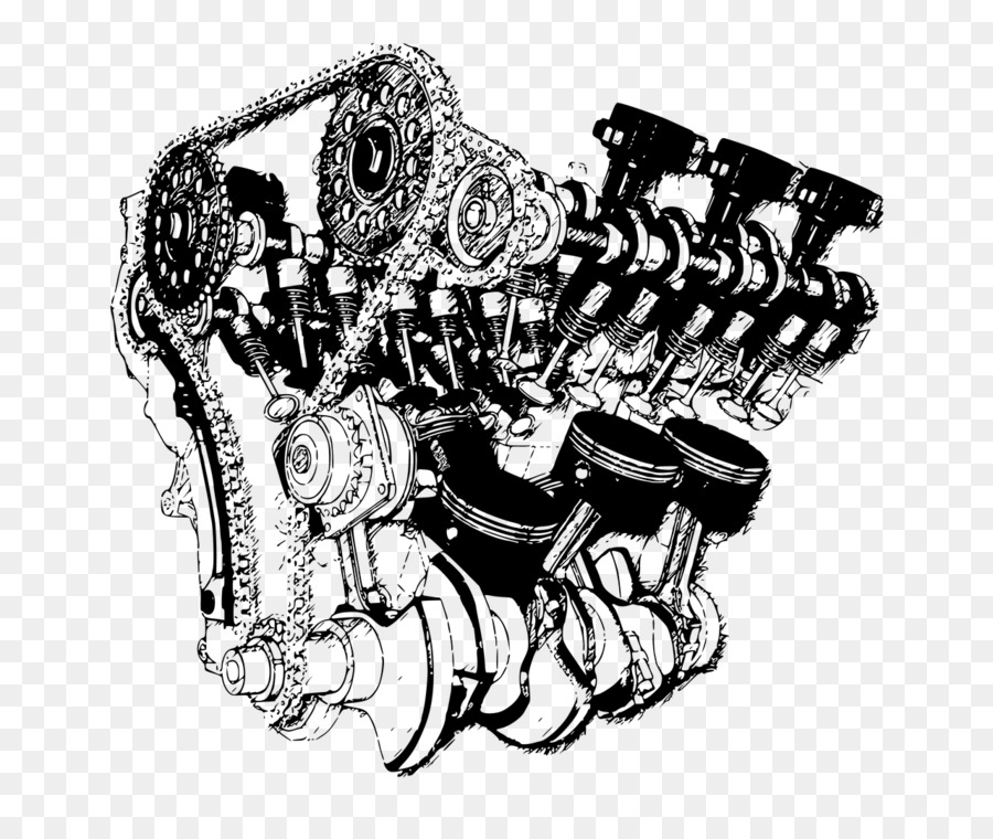Motor De Combustão Interna Velho, Desenho. Vetor Royalty Free SVG,  Cliparts, Vetores, e Ilustrações Stock. Image 32198671