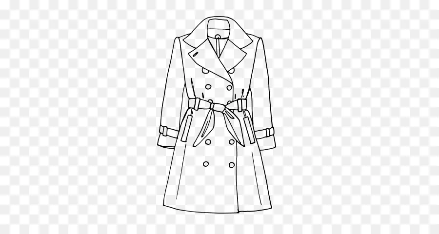 Trench Coat，Desenho PNG