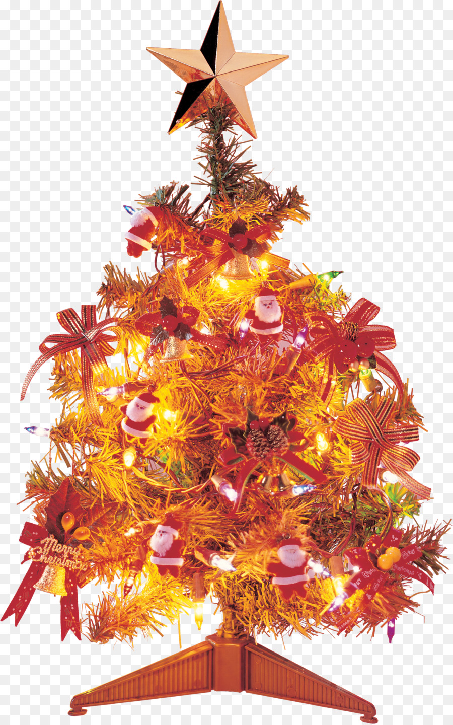 Árvore De Natal，Decorações PNG