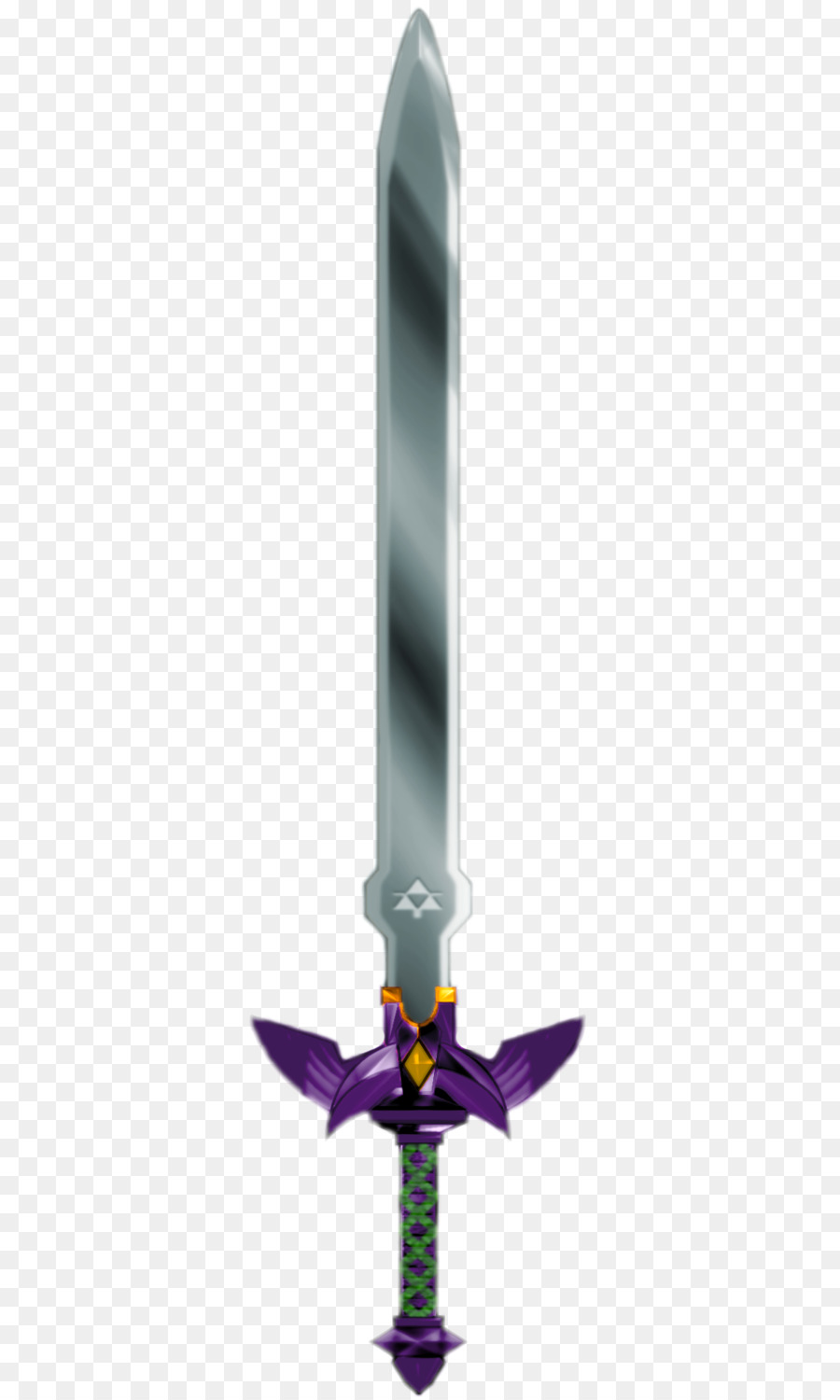 Ilustração de espada de cursores mestre, espada roxa e prata SS, png