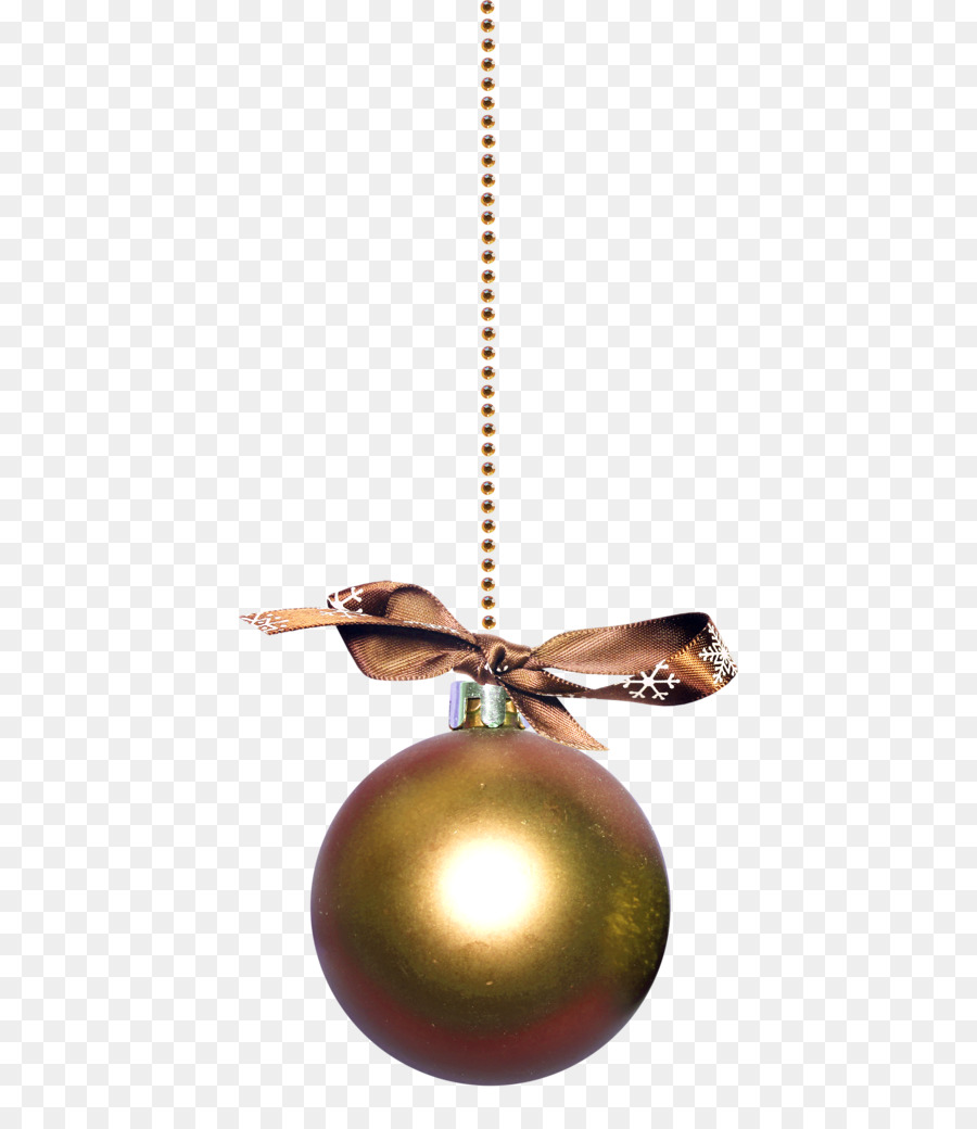 Ornamento Dourado，Natal PNG