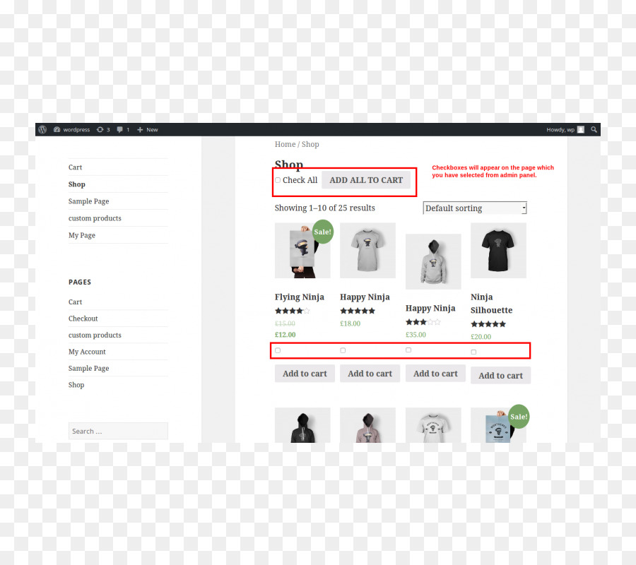 Woocommerce，Wordpress PNG