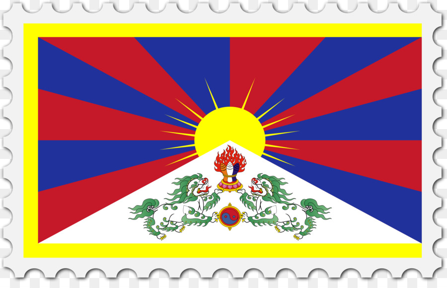 Bandeira Tibetana，Tibete PNG