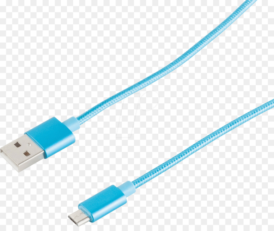 Cabo Usb Azul，Conector PNG