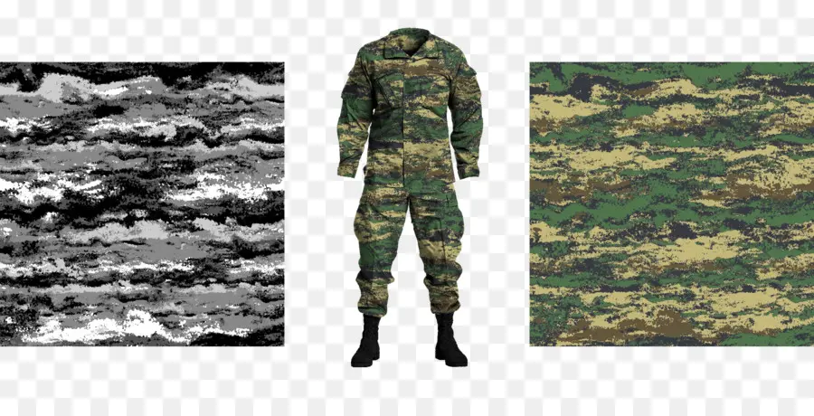 Uniforme De Camuflagem，Militares PNG