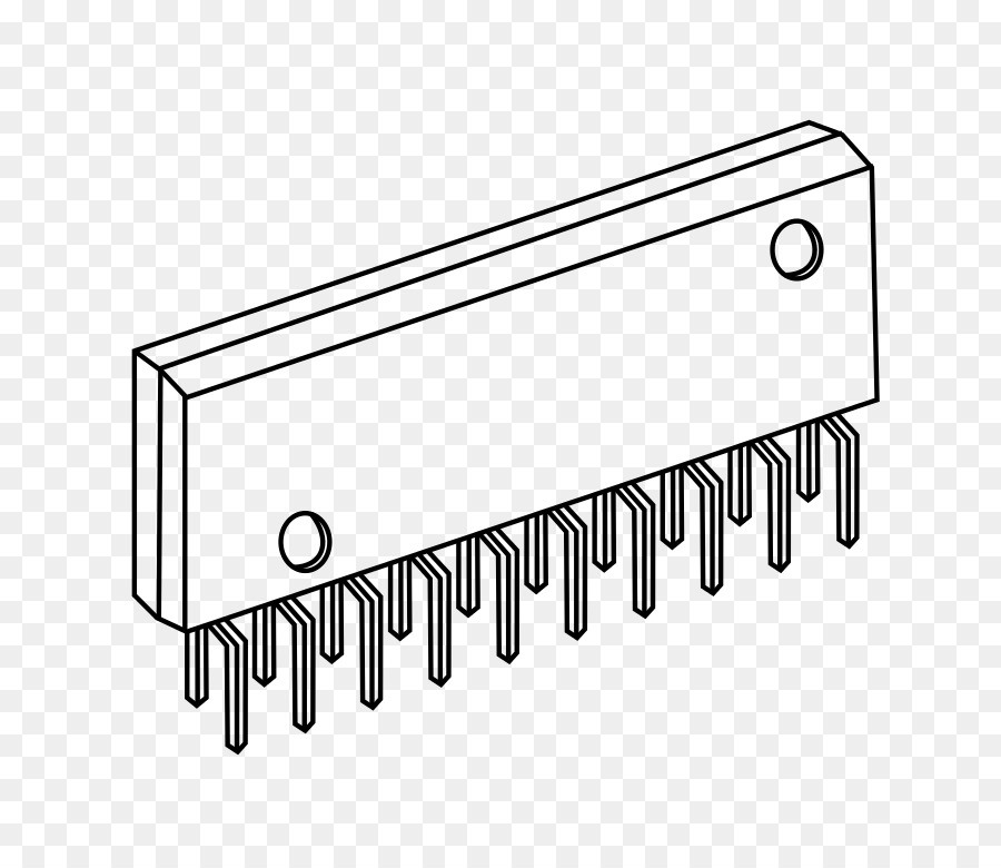 Microchip，Circuito Integrado PNG