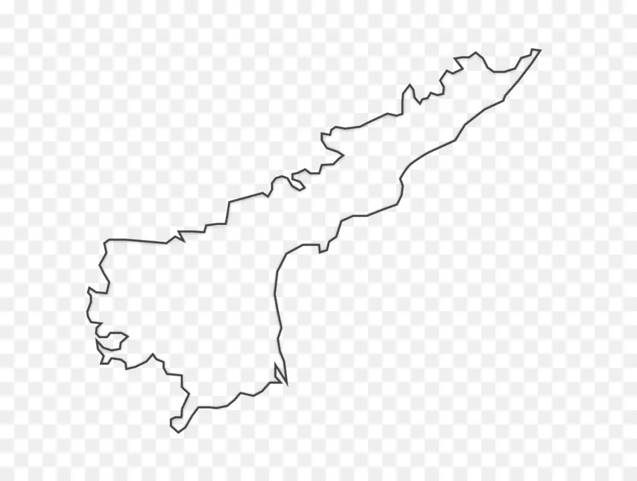 Andhra Pradesh，Mapa PNG