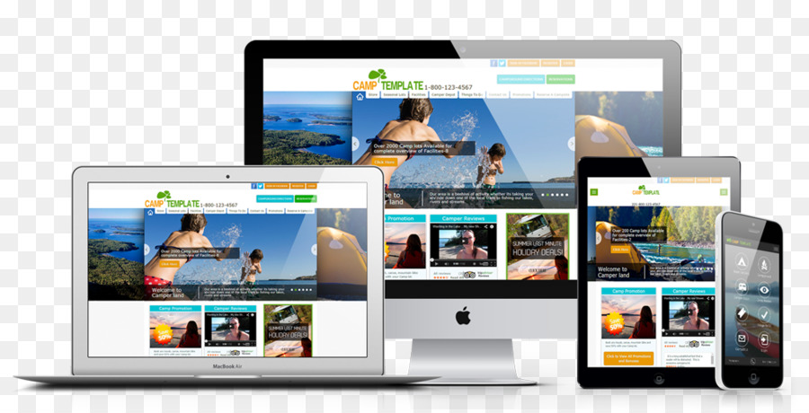 Responsive Web Design，Desenvolvimento Web PNG