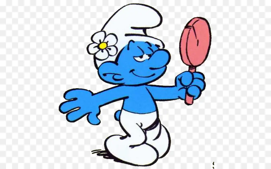 Smurfette，Vaidade Smurf PNG