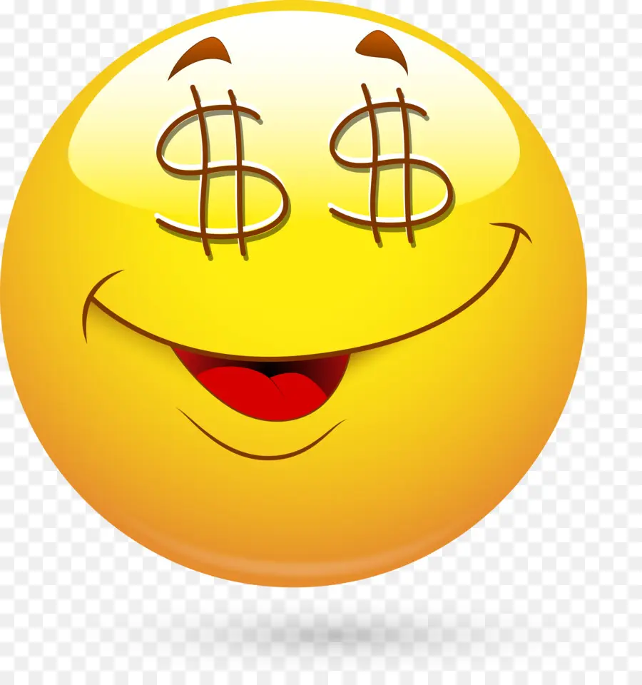 Emoji De Olho De Dólar，Sorridente PNG