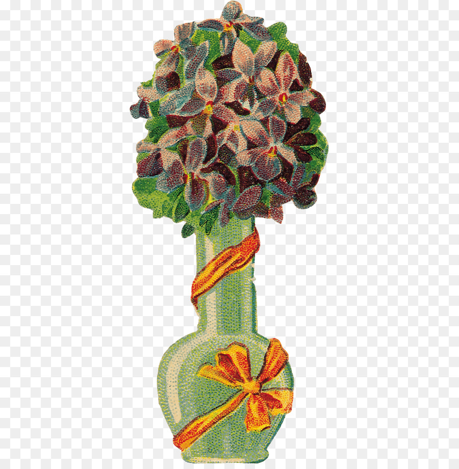 Violeta，Flowerpot PNG