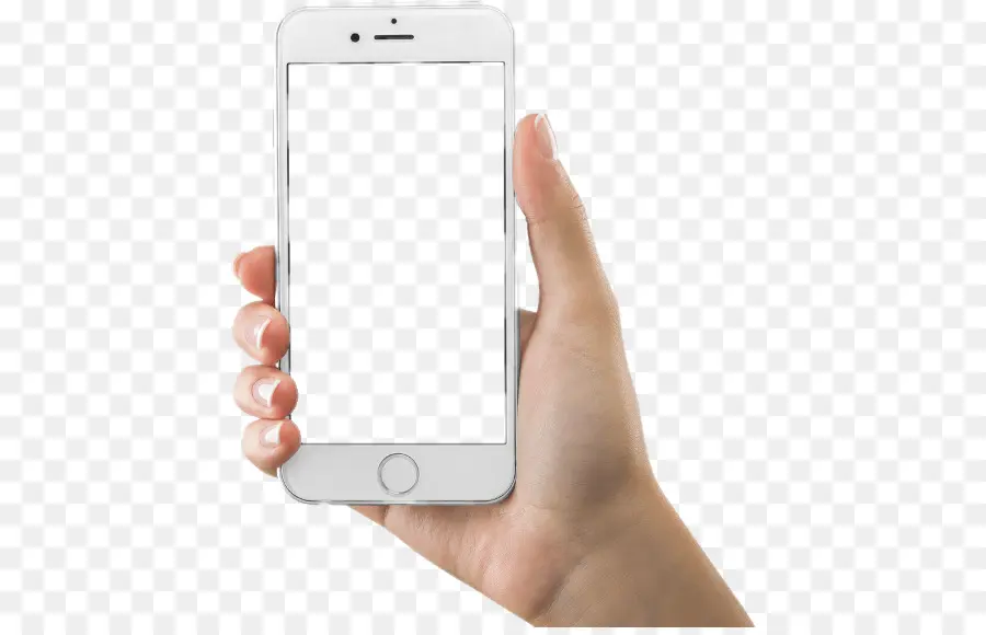 Smartphone，Mão PNG