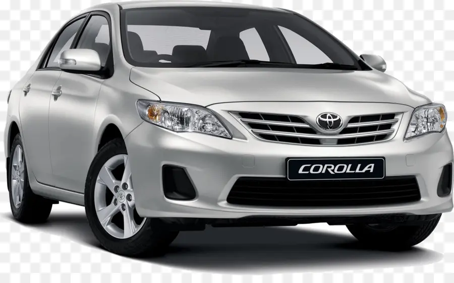 Toyota Corolla Prateado，Veículo PNG