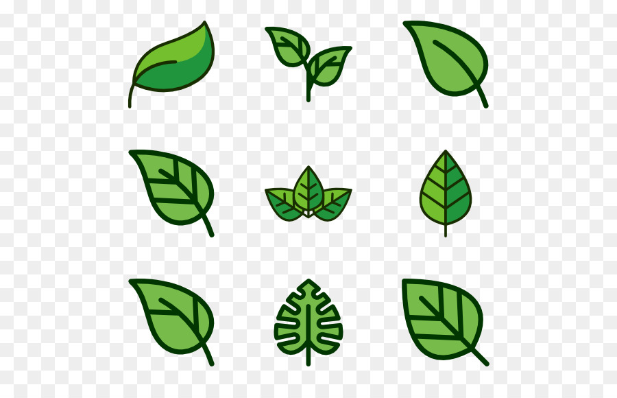 Folhas Verdes，Plantas PNG