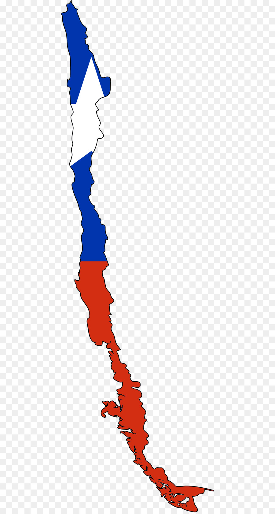 Mapa Do Chile，País PNG