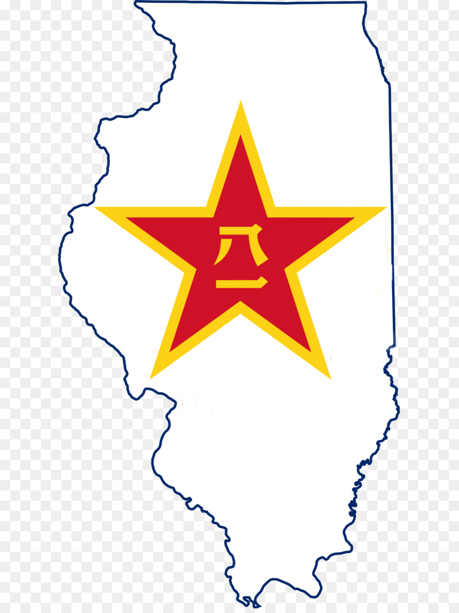 Illinois，Bandeira PNG