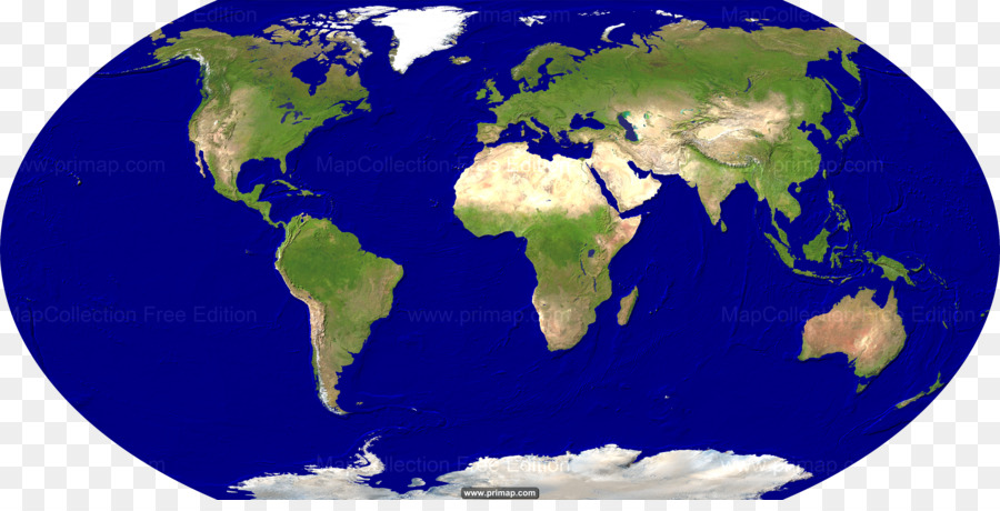 Mapa Mundial，Continentes PNG