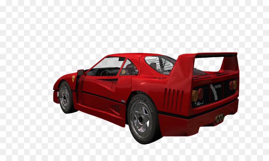 Ferrari F40，Carro PNG