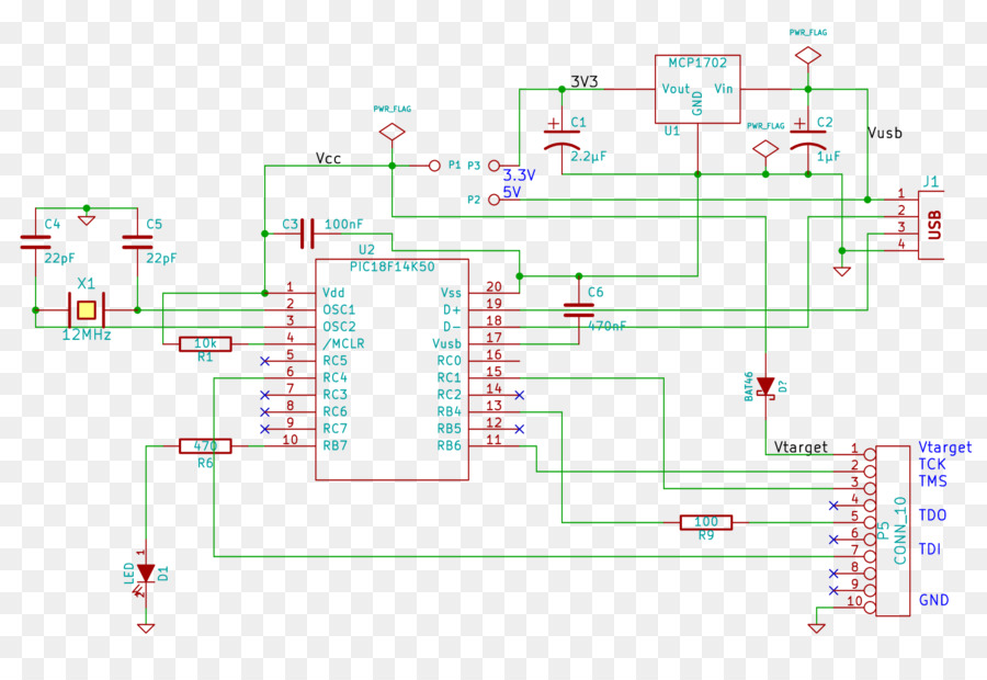 Diagrama De Circuito，Esquemático PNG