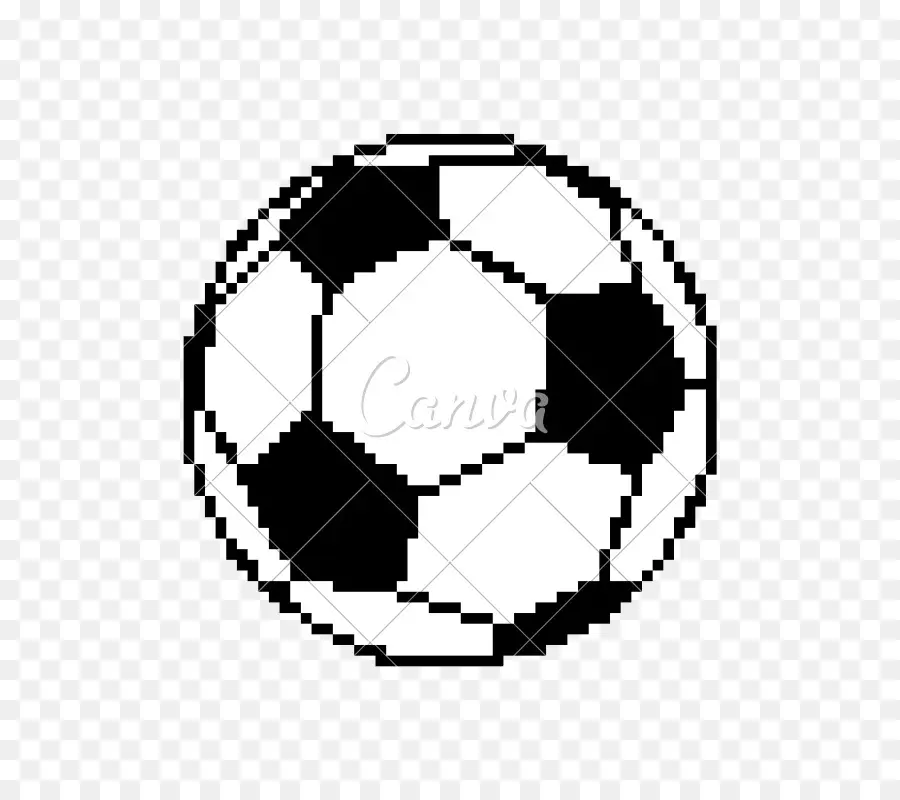 Bola De Futebol Pixelada，Futebol PNG