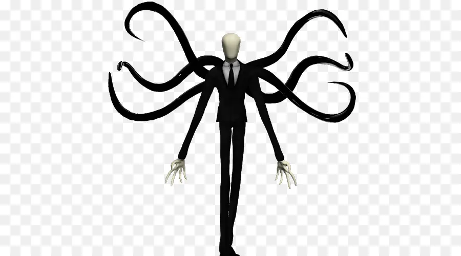 Slenderman，Slender Oito Páginas PNG