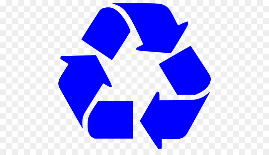 Reciclar，Azul PNG