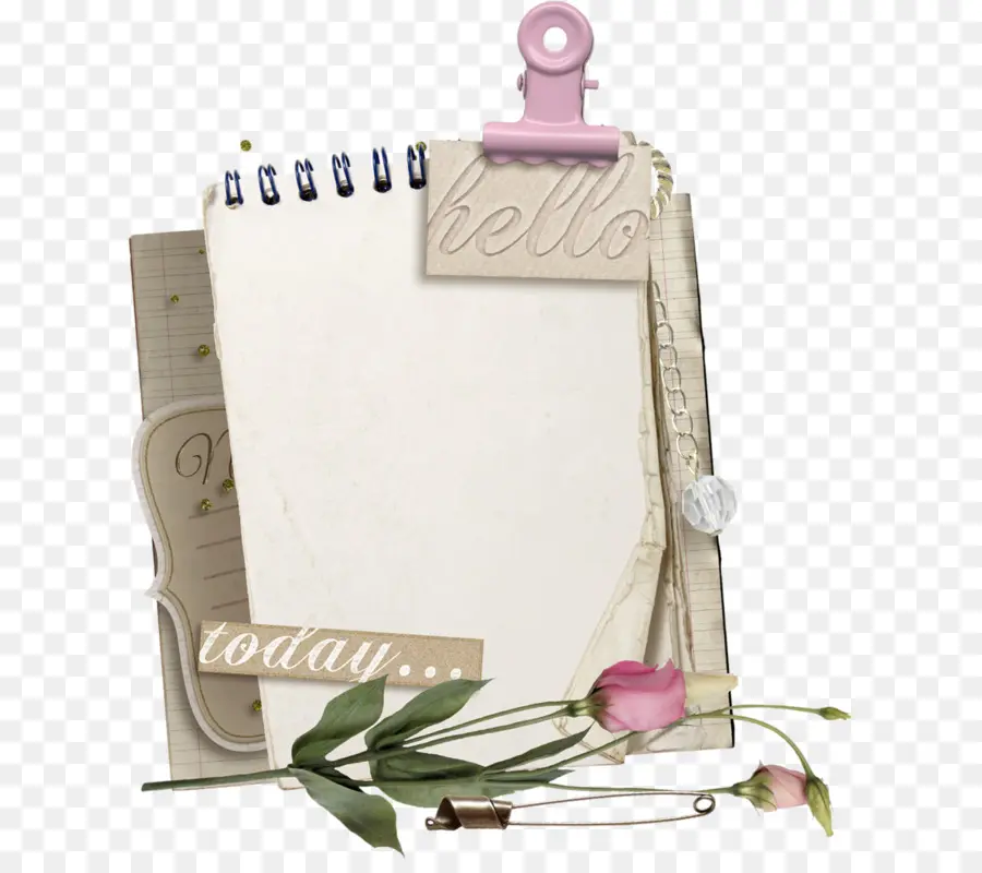 Caderno，Papel PNG