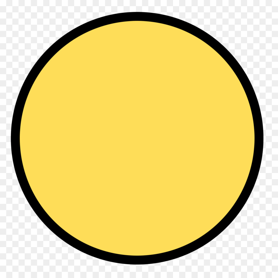 Círculo Amarelo，Amarelo PNG