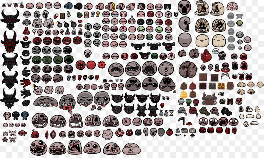 Binding Of Isaac Enemy Sprite Sheets