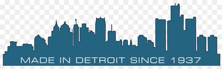 Horizonte De Detroit，Paisagem Urbana PNG