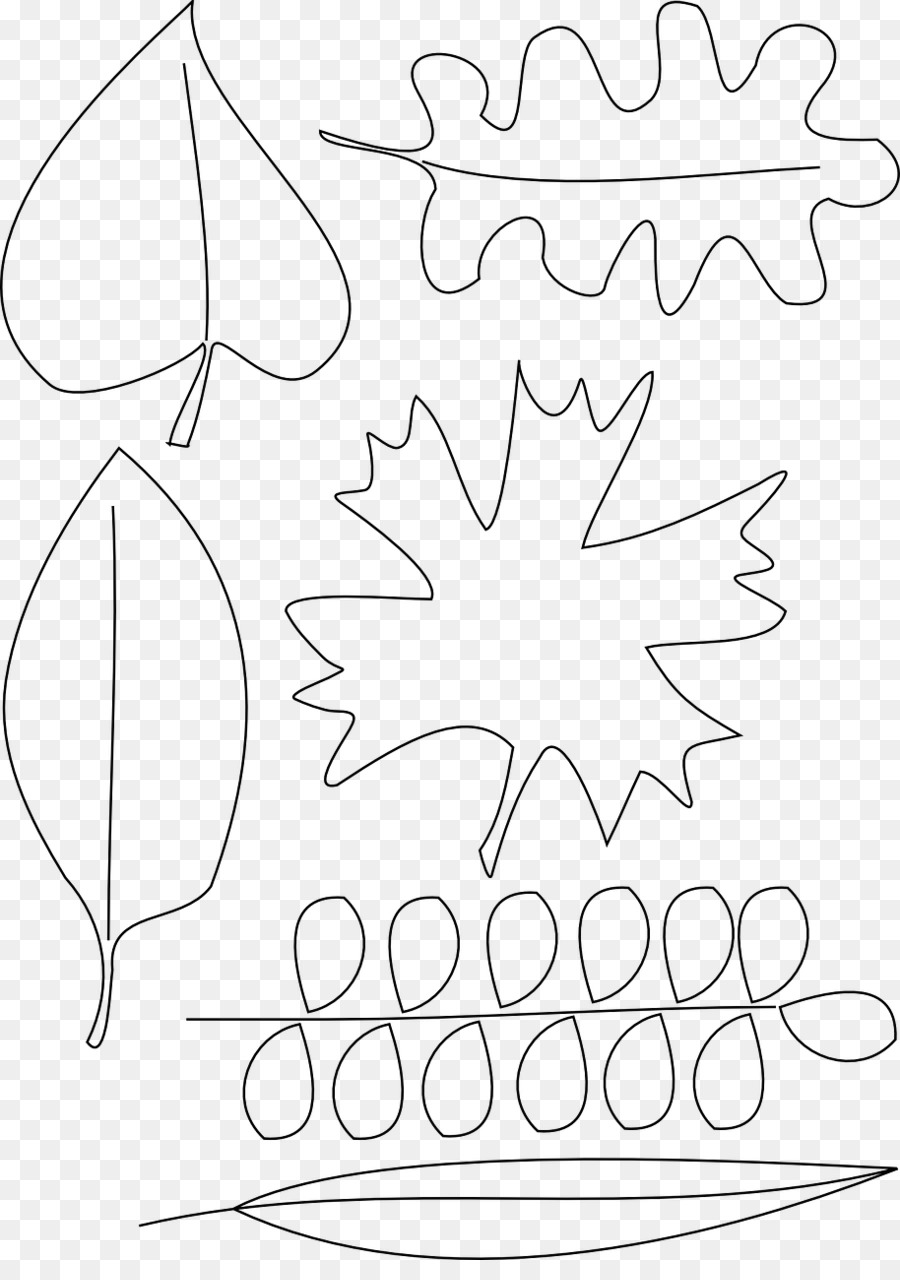 Contornos De Folhas，Natureza PNG