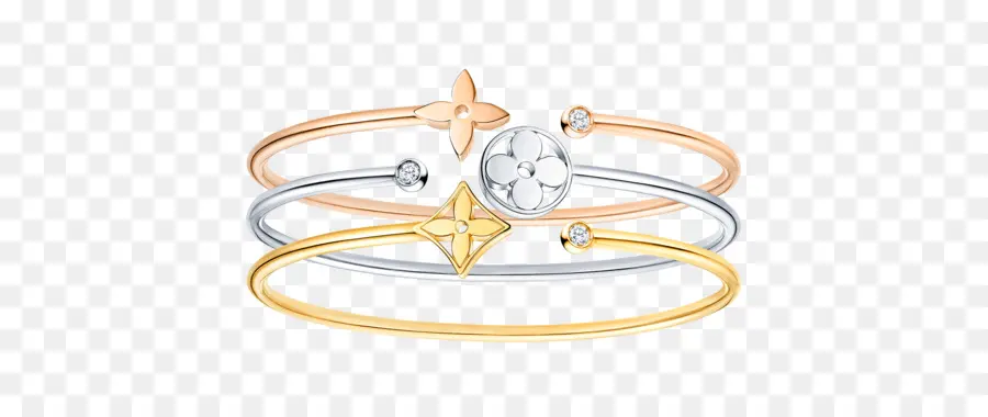 Pulseiras De Ouro E Prata，Acessórios PNG