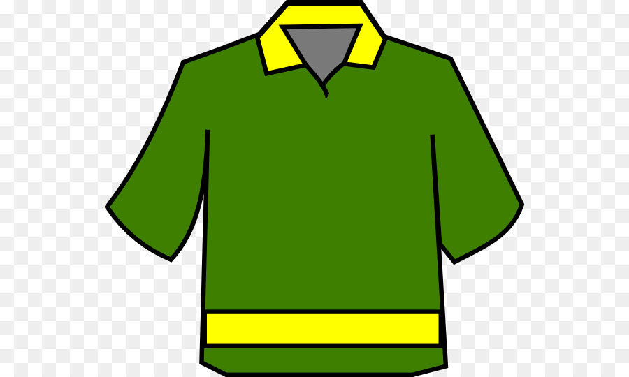 Camisa Pólo，Verde PNG