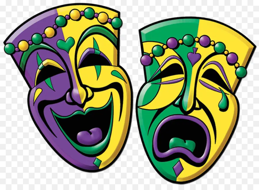 Máscaras De Teatro，Comédia PNG