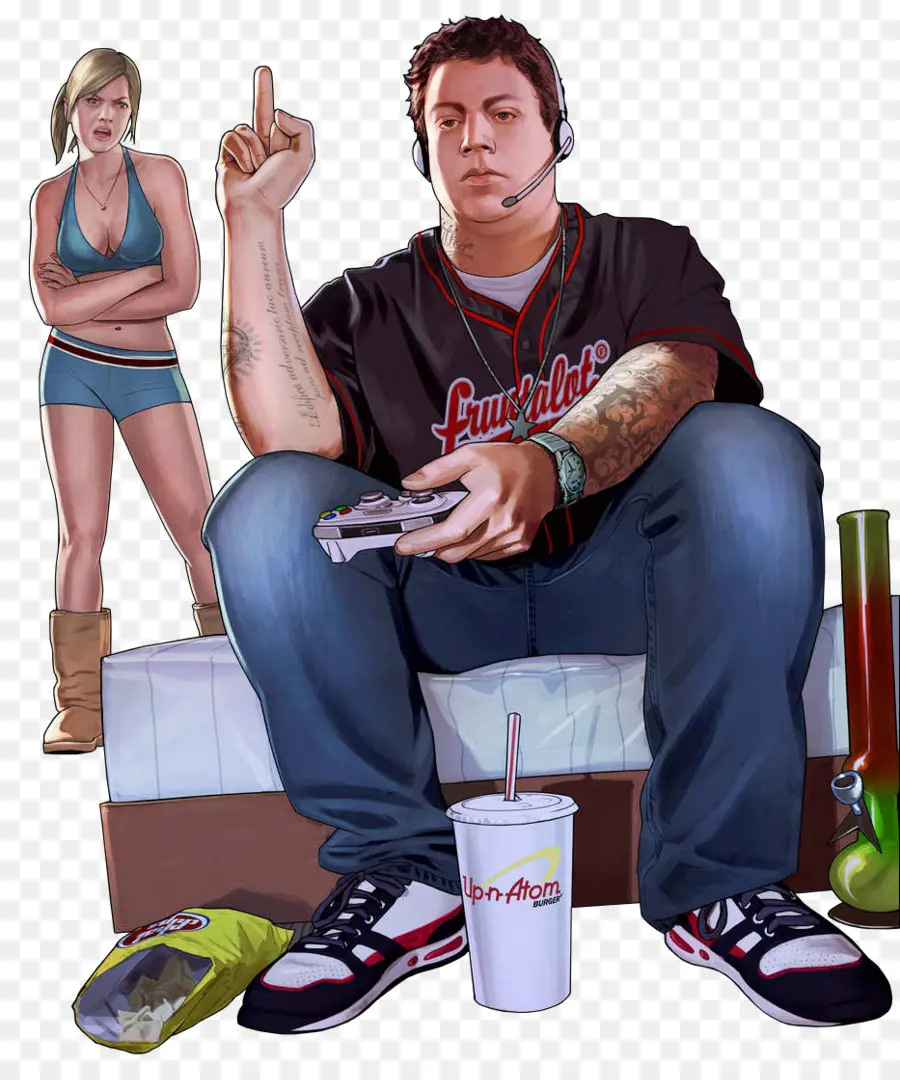 Grand Theft Auto V，Playstation 3 PNG
