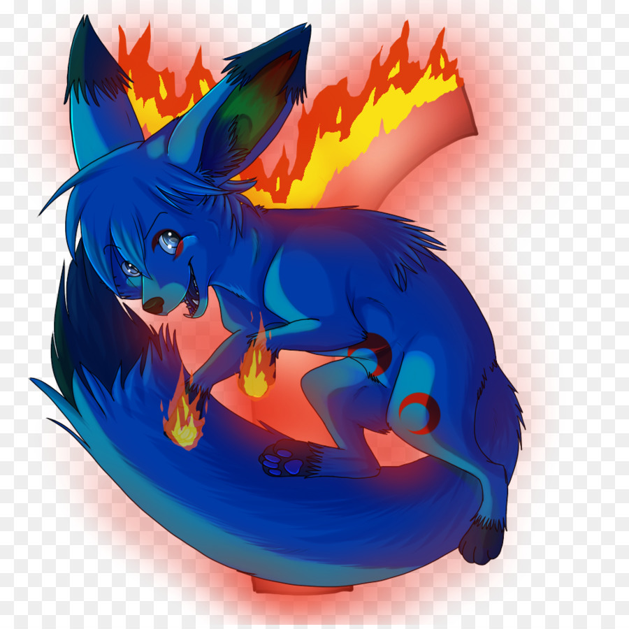 Raposa，Azul PNG