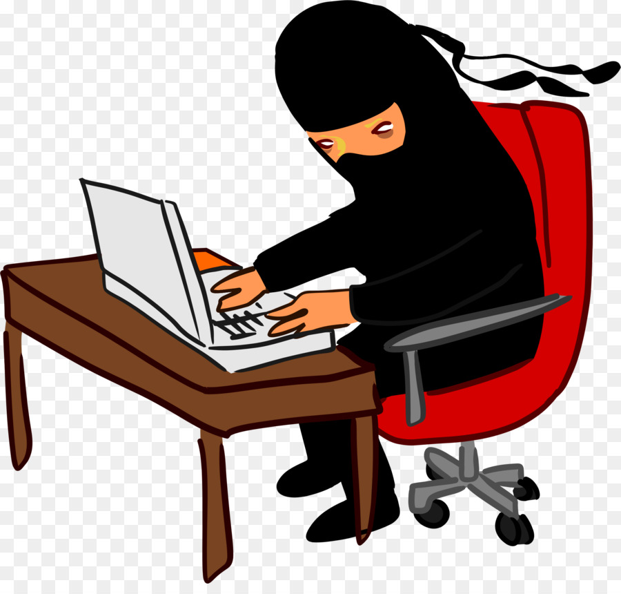 Ninja No Computador，Hacker PNG