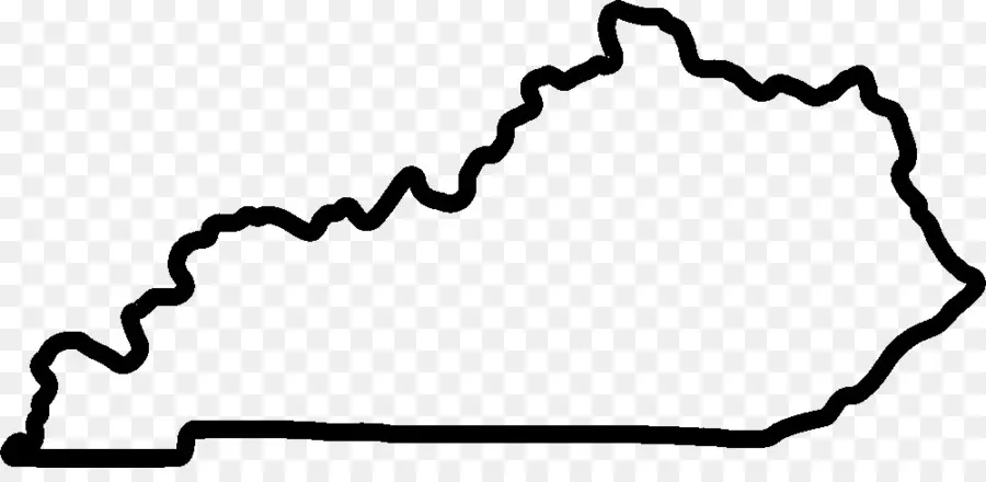 Esboço Do Mapa De Kentucky，Estado PNG