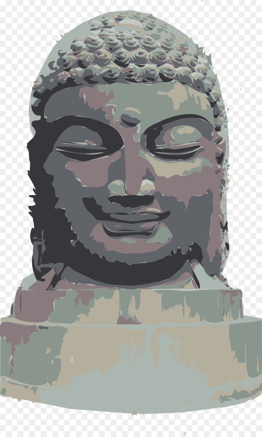 Estátua De Buda，Face PNG